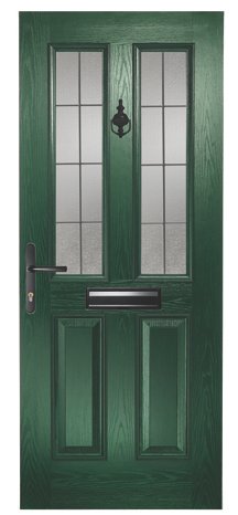 Maple Square Square Lead Green