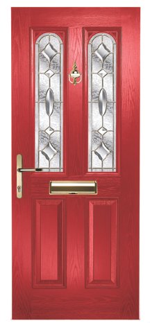 Maple arch Clarity Brass Red