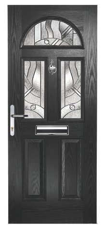 Minster 3 Abstract Zinc Black