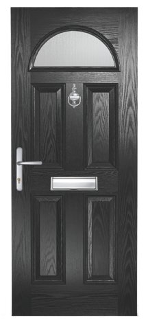 Minster One Glazed Black