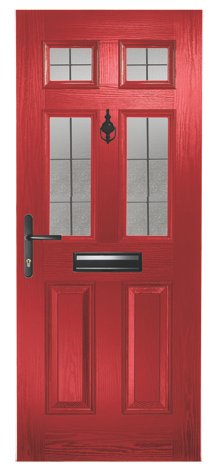 Rufford 4 Square Lead Red